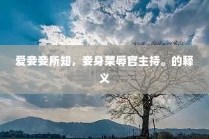 得志当为天下事，退居聊作水云身。的释义