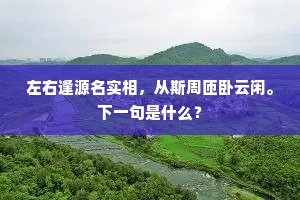 满坑满谷的释义