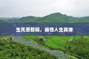 生死愚智间，痛悟人生真谛