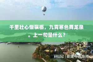 有情无物不双栖，文禽只合常交颈。上一句是什么？
