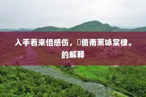 不须对此融心神，会植青藜夜相访。的解释