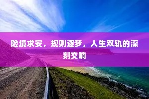 险境求安，规则逐梦，人生双轨的深刻交响
