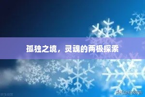 孤独之境，灵魂的两极探索