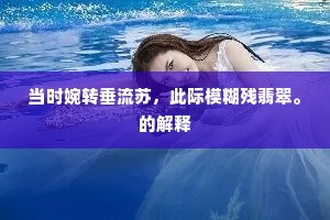 高歌屡舞莫催人，华筵直待华灯照。的解释