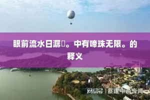 目无全牛的释义