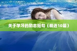 8字格言励志座右铭（通用8篇）