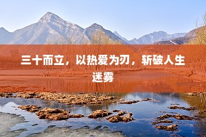 匹夫之谅的解释