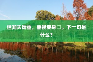 满腹诗书七步寸，绮罗衫袖拂香埃。的意思及出处