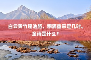 早晨起来七件事，柴米油盐酱醋茶。下一句是什么？