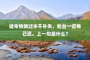 富贵功名身外礼，懒营求免受驱驰。的解释