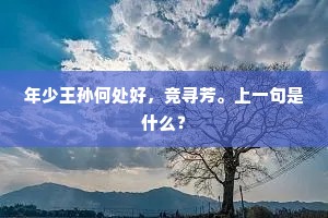 春将暮，花渐无，春催得落花无数。上一句是什么？