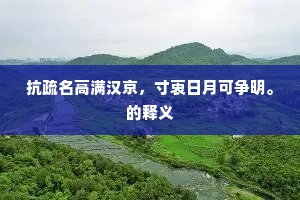 议论英发的成语解释