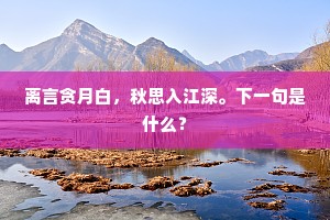 恰到好处的释义