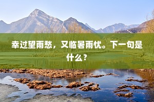 水远山长憔悴也，满青衫两泪交流。的解释