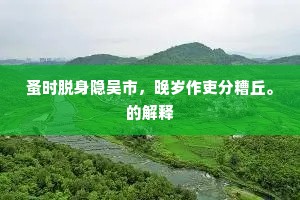 青衫司马江州住，月夜笛厌听村父。上一句是什么？