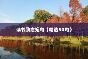 抖音励志座右铭（精选40句）
