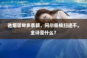 拂苔痕满砌榆钱，惹杨花飞点如绵。下一句是什么？