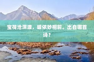 间谈笑黄童皓翁，尽受用明月清风。下一句是什么？