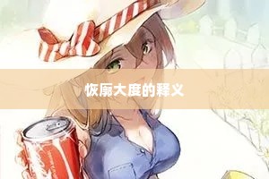 恢廓大度的释义