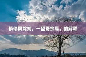 那柳外青楼画船，在西湖苏小门前。的意思及出处