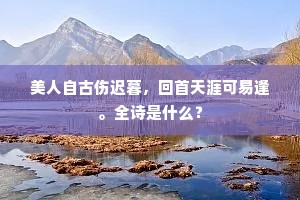 诗难咏，画怎描，欠渔翁玉蓑独钓。的意思及出处