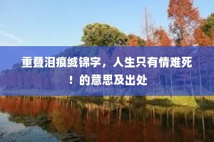 装疯卖傻的解释