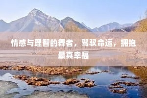情感与理智的舞者，驾驭命运，拥抱最真幸福