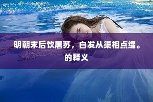 惆怅闲眠临极浦，夕阳秋草不胜情。的解释