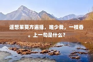 令秩和鸣真可羡，此行谁道负春辉。上一句是什么？
