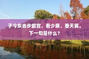 珠帘夕殿闻钟磬，白日秋天忆鼓鼙。出自哪首诗？