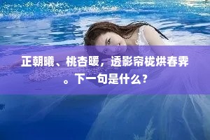 宿舂连晓不成米，日高始进一碗茶。的解释