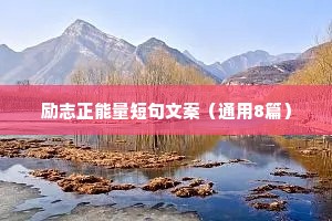 人生失败励志座右铭（精选8篇）
