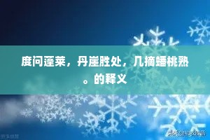 人间想望不可见，唯向月真存旧心。上一句是什么？