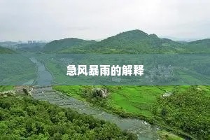 急风暴雨的解释