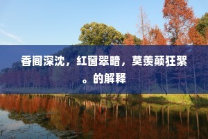 不如兴罢过江去，已有好月明归途。的意思及出处