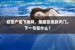 若无紫塞烟尘事，谁识青楼歌舞人。的意思及出处