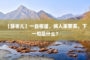 小姑洲北浦云边，二女容华自俨然。上一句是什么？