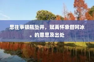 百年大计成语的拼音