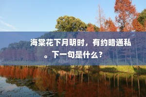碧涧门前一条水，岂知平地有天河。全诗是什么？