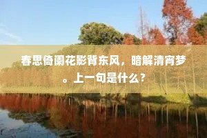 手把玉箫头不举，自愁如醉倚黄龙。下一句是什么？