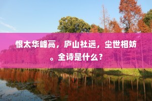 边尘不惊成语的解释