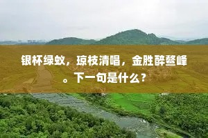 与君一别三千岁，却厌仙家日月长。上一句是什么？