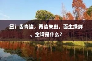 天和树色霭苍苍，霞重岚深路渺茫。全诗是什么？