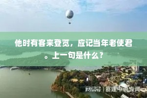 云梦江头见故城，人间四十载垂名。的意思及出处