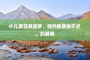 已齐日月悬千古，肯误风尘使陆沉。的释义