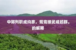 逞性妄为成语的解释
