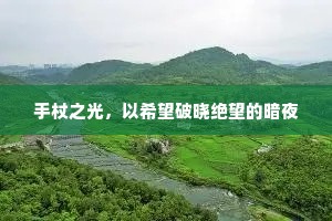 手杖之光，以希望破晓绝望的暗夜