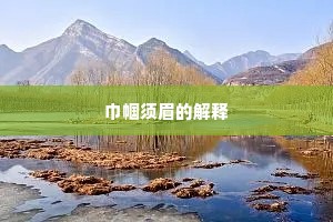 巾帼须眉的解释