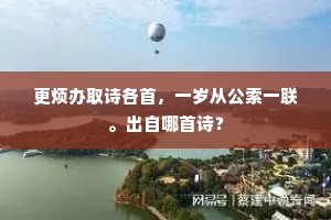 极目不分天水色，南山南是岳阳城。的意思及出处