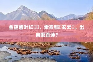 香风忽到帘幕开，一朵芙蓉却能语。上一句是什么？